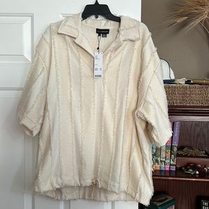 David Catalan Fluffy Polo Shirt